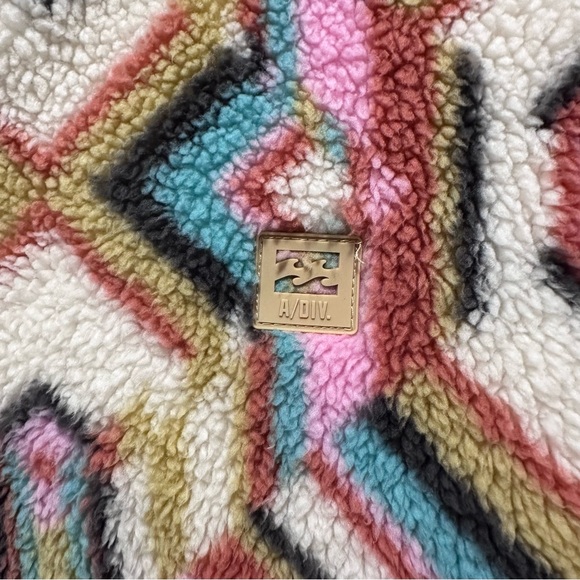 Billabong Adventure Division Switchback Pullover Half Snap Sherpa Fleece - Picture 4 of 8